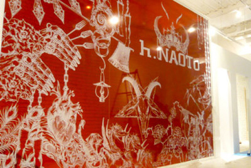 白インク インクジェットシート出力看板